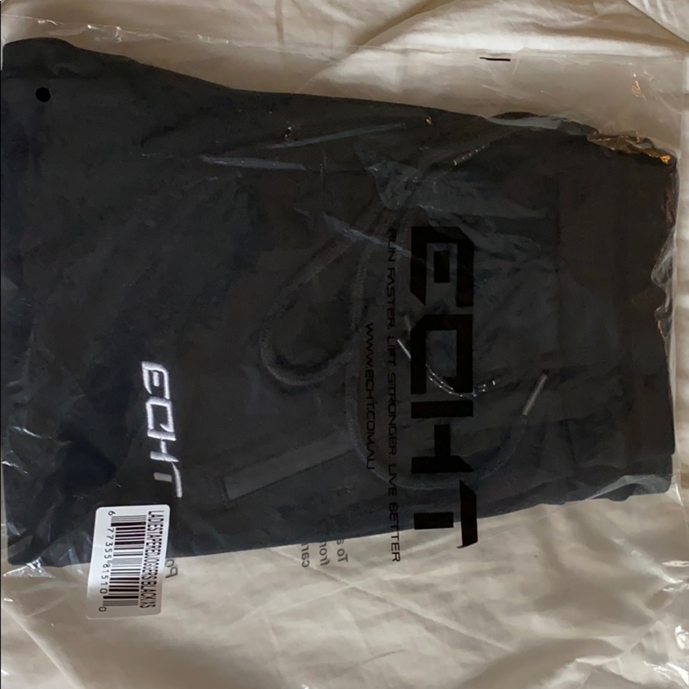 Black ECHT tapered joggers
